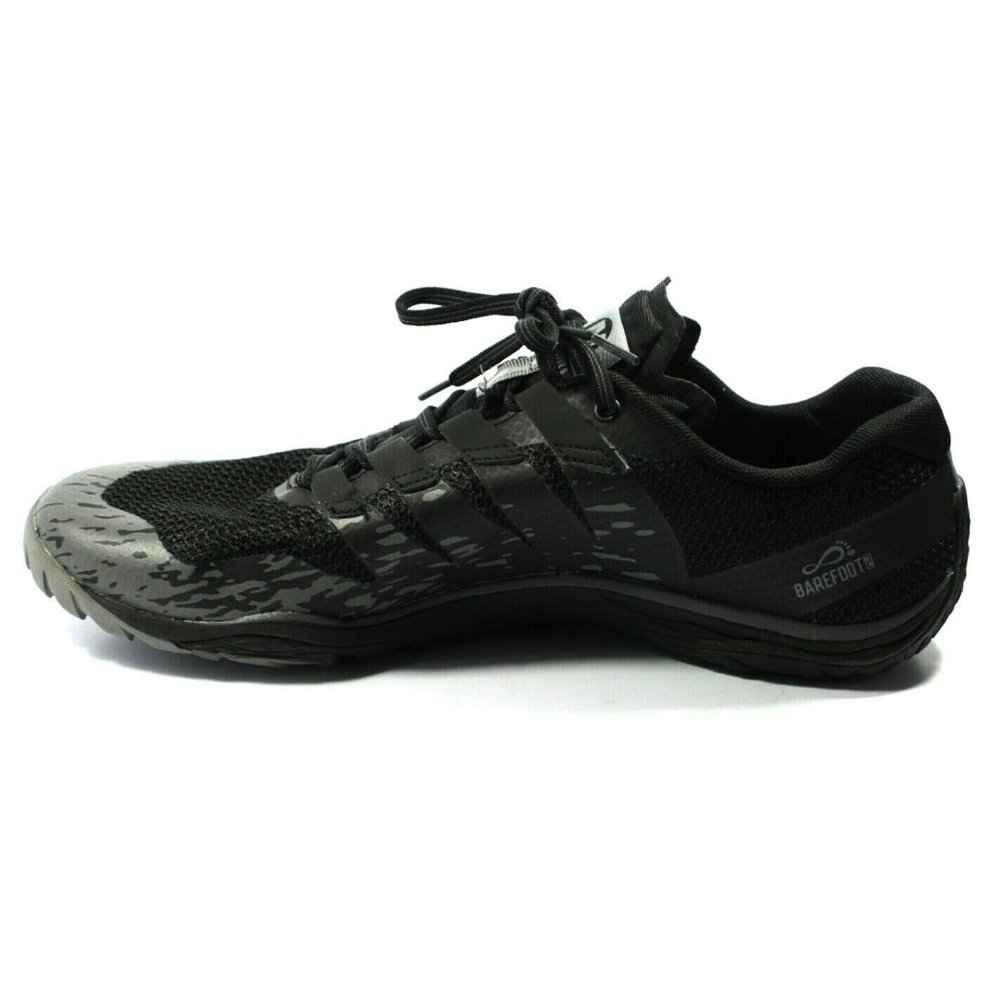 Merrell Mens Trail Glove 5 Black Sneakers Size 10 - Picture 3 of 7